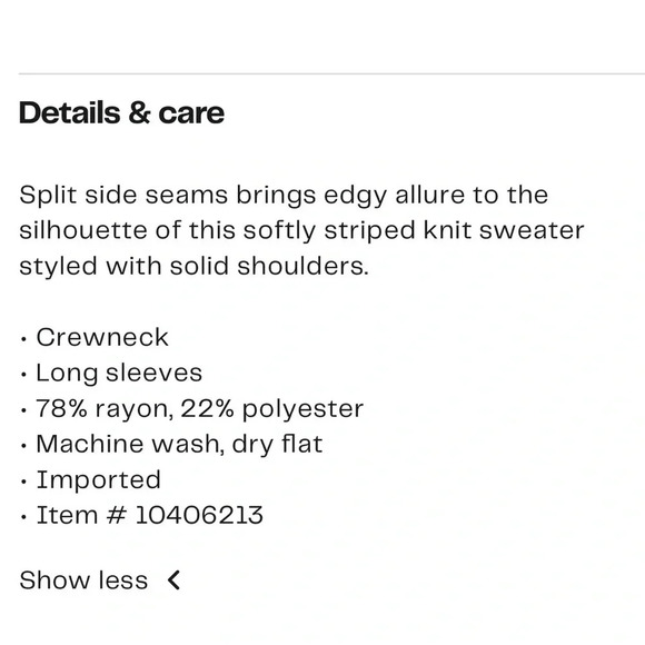 Rachel Roy Sweater - Picture 2 of 3